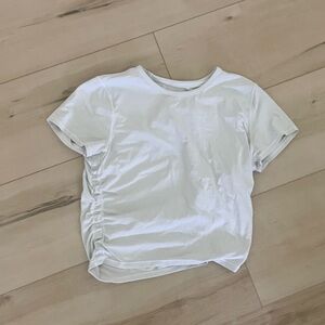 Lululemon White Every Day Cropped Top
